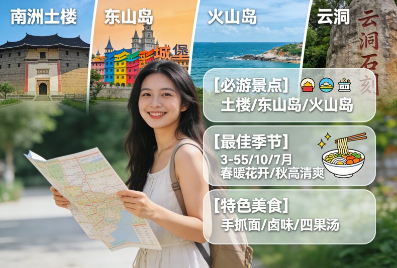 漳州旅游攻略 | 2026年最新版：土楼、东山岛、美食、交通全指南
