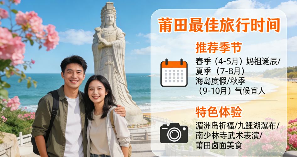 莆田旅游攻略2026 | 湄洲岛妈祖朝圣、工艺美术、美食行程全指南