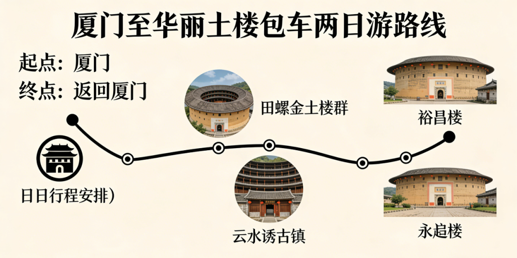 厦门包车价格表2025 | 车型、费用、预订攻略及行程推荐