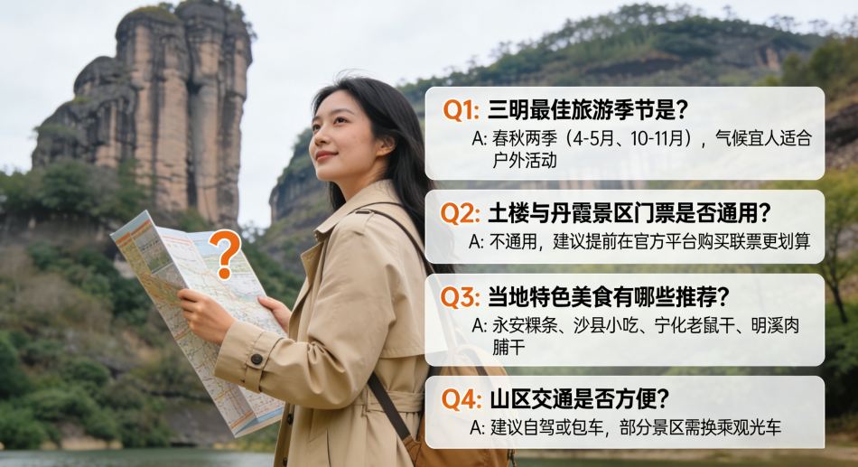 三明旅游攻略2026 | 泰宁丹霞、沙县小吃、永安桃源洞行程全指南