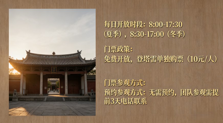 开元寺游玩指南