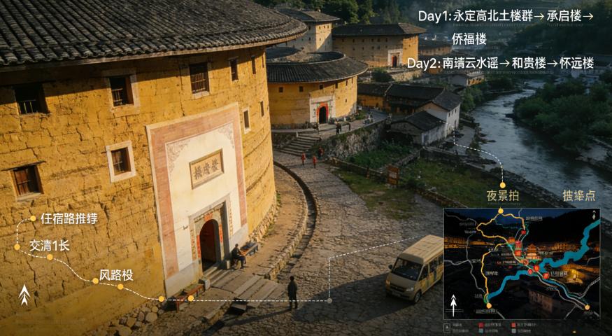 福建土楼旅游攻略-路线推荐