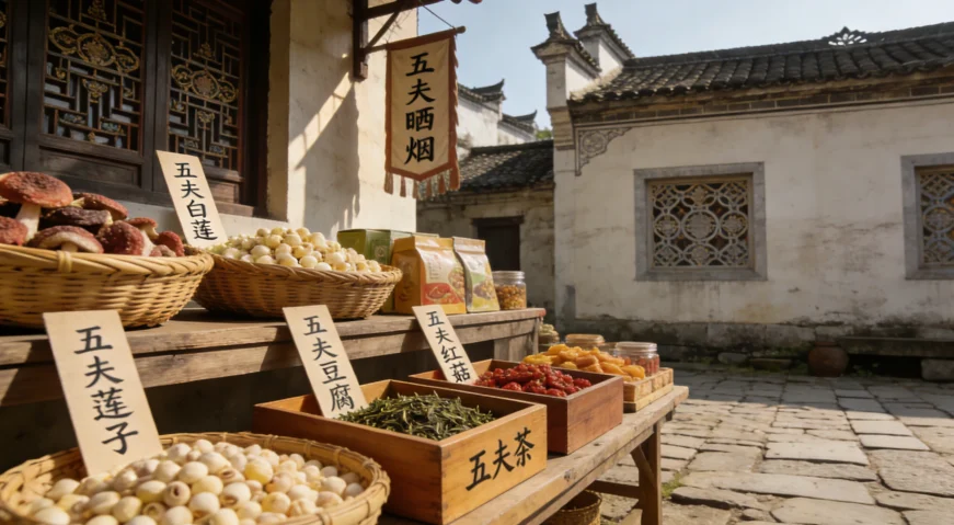 五夫古镇美食与特产