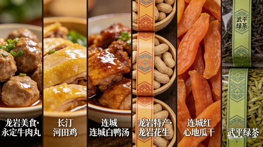 龙岩美食与特产