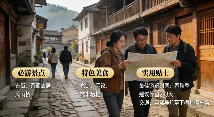 根据下梅古村旅游反馈攻略建议