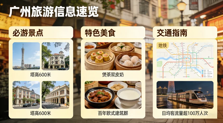 广州旅游信息速览
