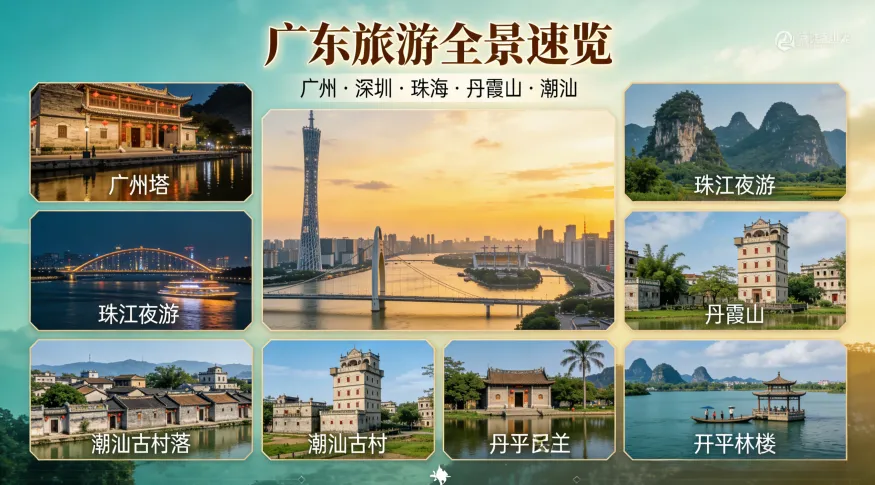 广东旅游全景速览