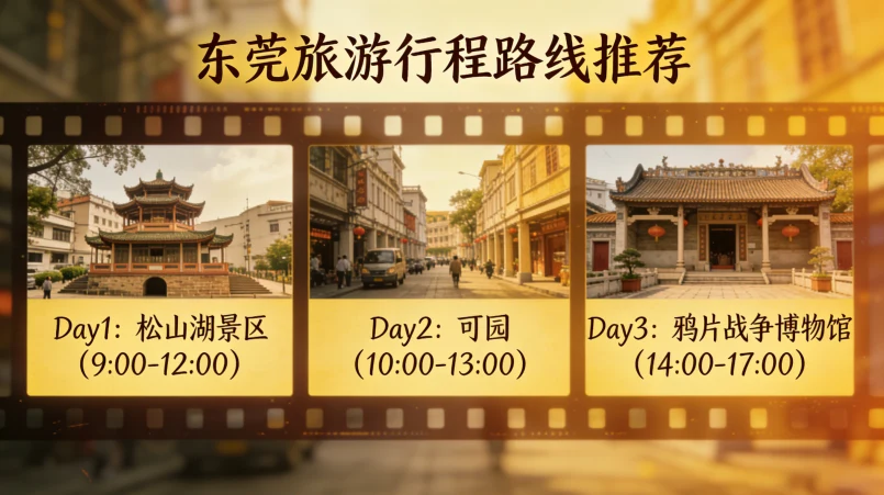 东莞旅游行程路线推荐