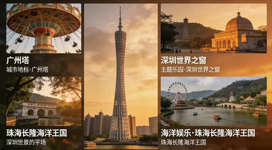 广东旅游城市景点深度解析