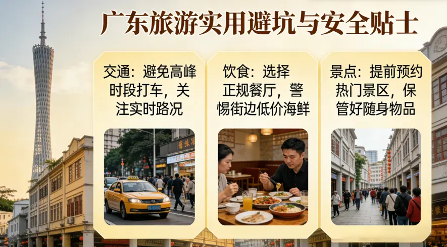 广东旅游实用避坑与安全贴士
