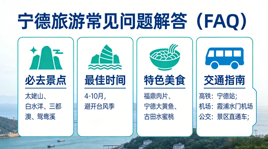 宁德旅游常见问题解答