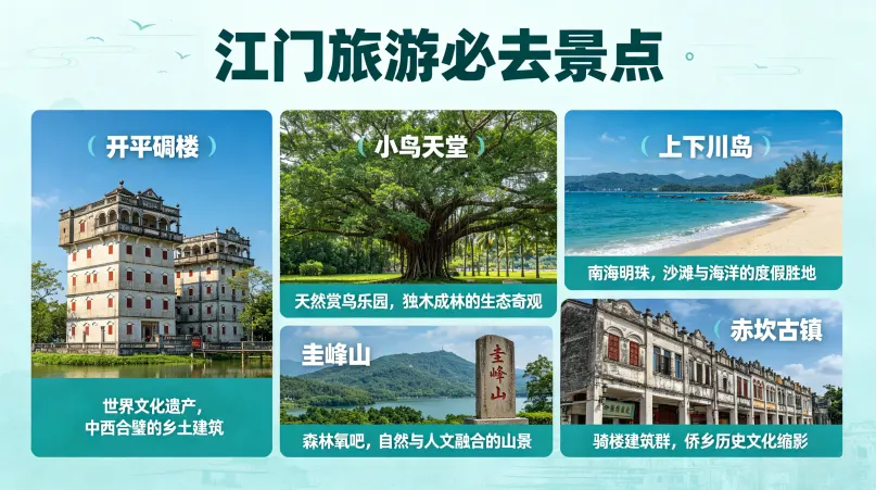江门旅游必去景点