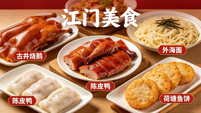 江门美食地图（真实食评）