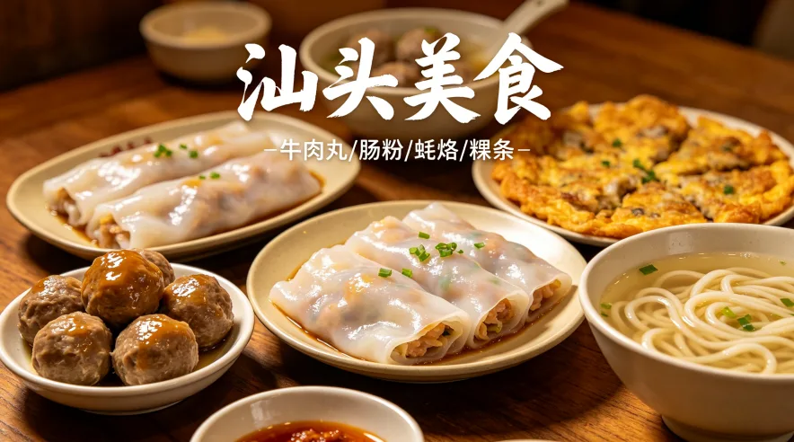 汕头美食地图（真实食评）