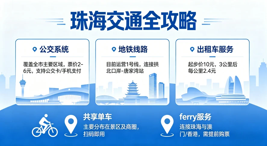 珠海交通全攻略（对比+真实体验）