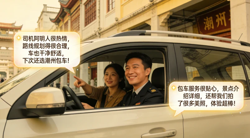 潮州包车真实用户评价(摘录):