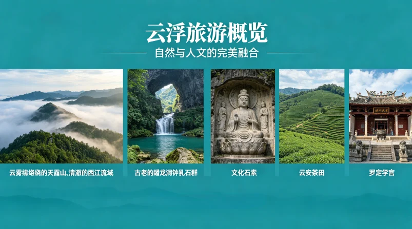 云浮旅游概览