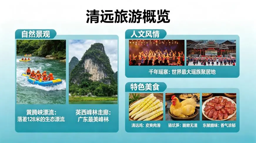 清远旅游概览