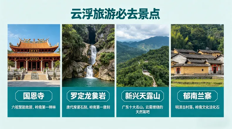 云浮旅游必去景点