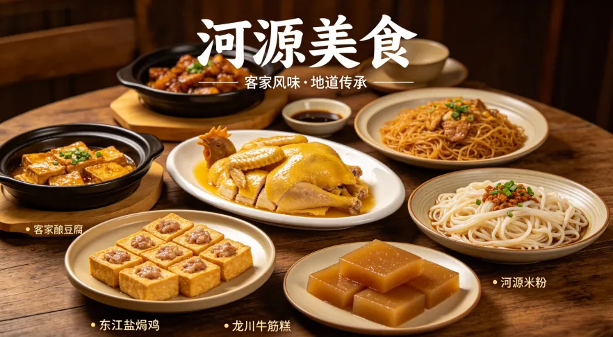 河源美食地图（真实食评）