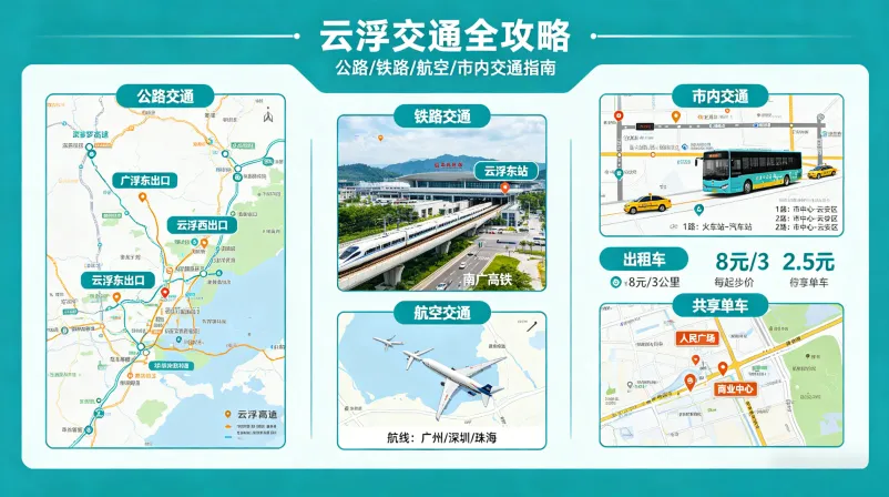 云浮交通全攻略（对比+真实体验）