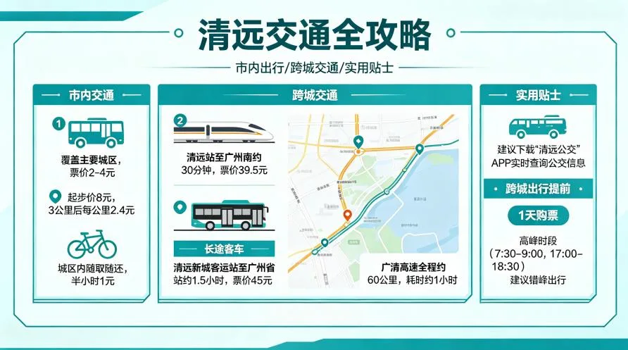 清远交通全攻略（对比+真实体验）