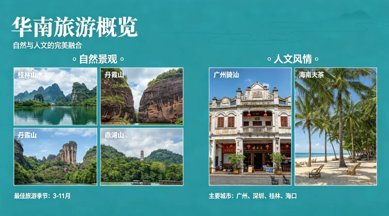 华南旅游概览