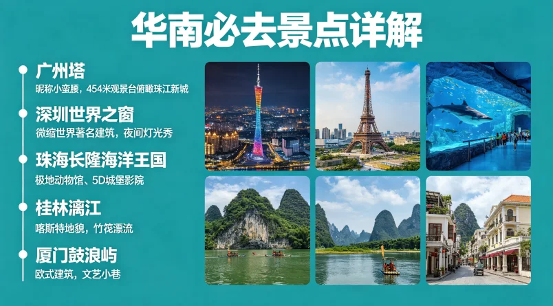华南旅游必去景点详解