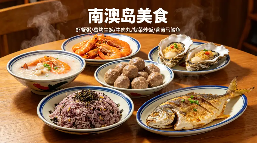 南澳岛美食地图（真实食评）