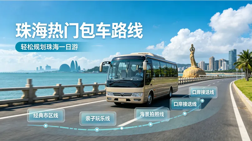 珠海热门包车路线与参考价格