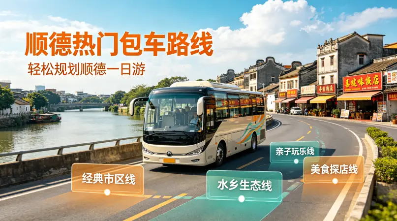顺德热门包车路线与参考价格
