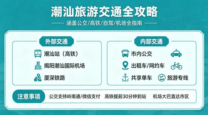 潮汕旅游交通全攻略（对比+真实体验）