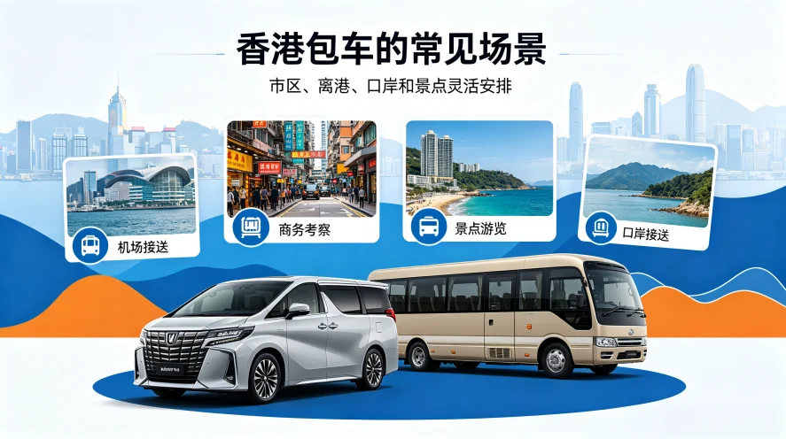 香港包车的常见场景