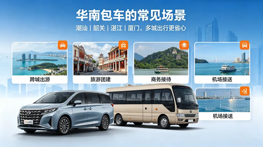 华南包车的常见场景与优势