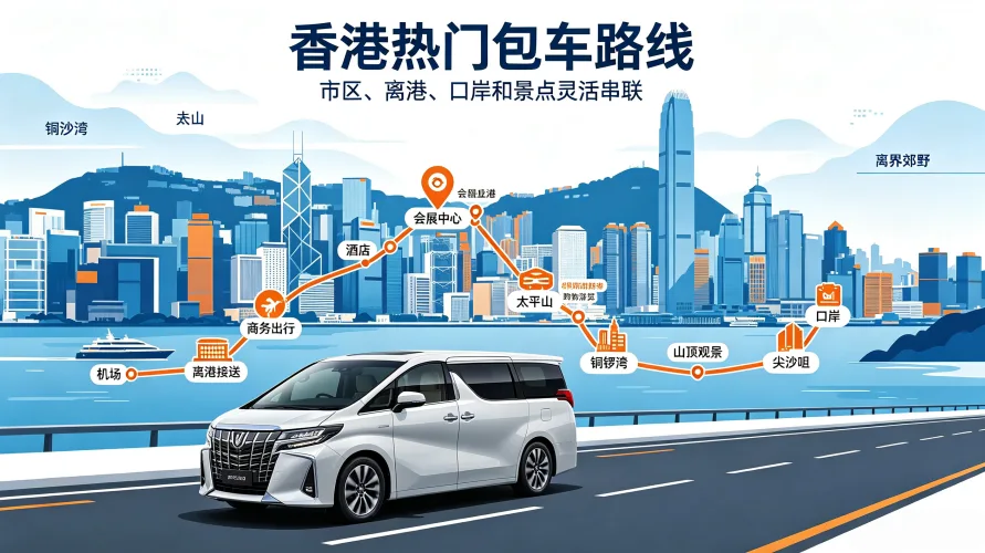香港热门包车路线与参考价格