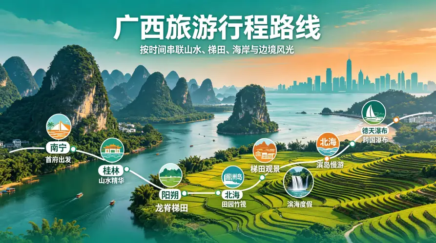 广西旅游行程路线推荐