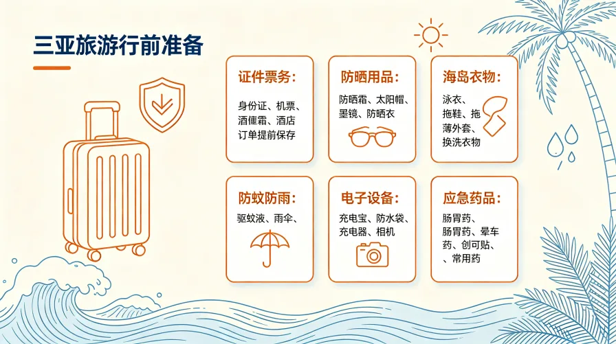 三亚旅游行前准备与实用信息