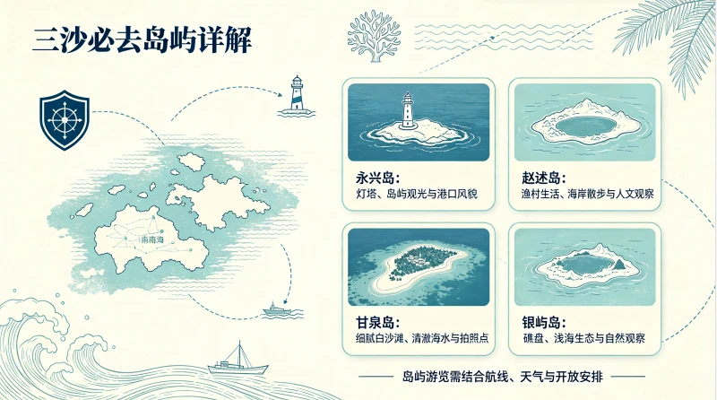 三沙必去岛屿详解
