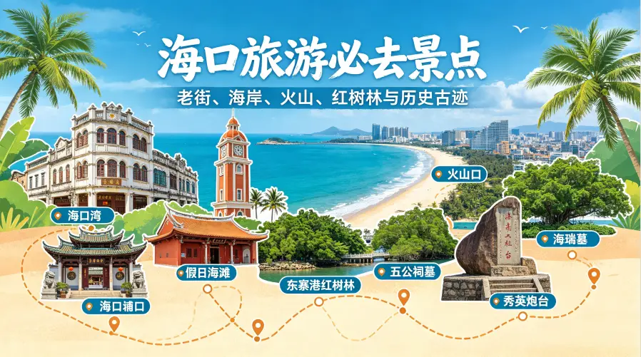 海口旅游必去景点