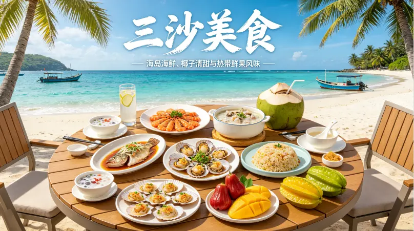 三沙美食(船餐与岛上海鲜)
