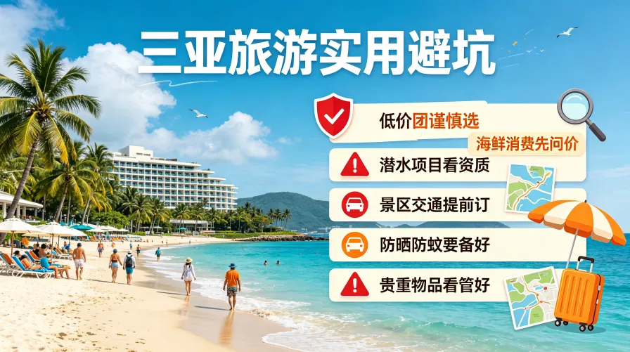 三亚旅游实用避坑与安全贴士