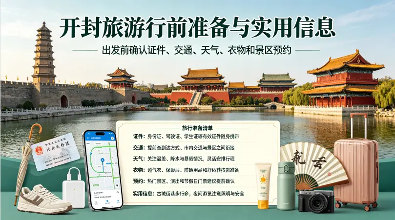 开封旅游行前准备与实用信息
