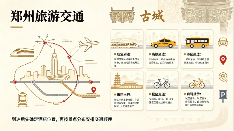 郑州旅游交通全攻略（对比+真实体验）
