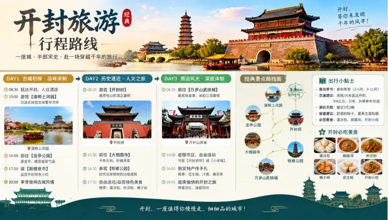 开封旅游交通全攻略（对比+真实体验）