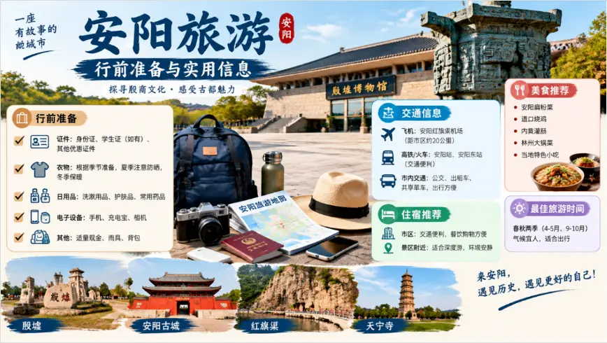 安阳旅游行前准备与实用信息