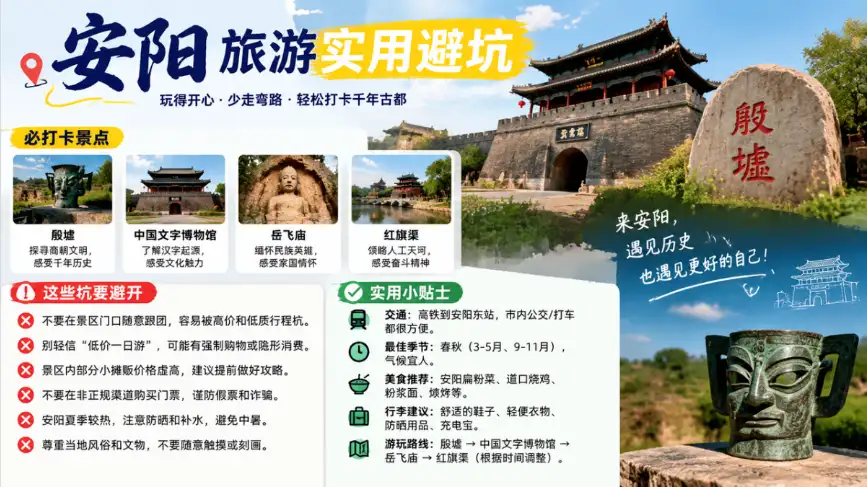 安阳旅游实用避坑与安全贴士