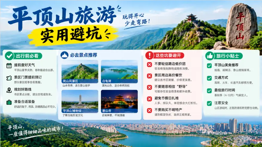 平顶山旅游实用避坑与安全贴士